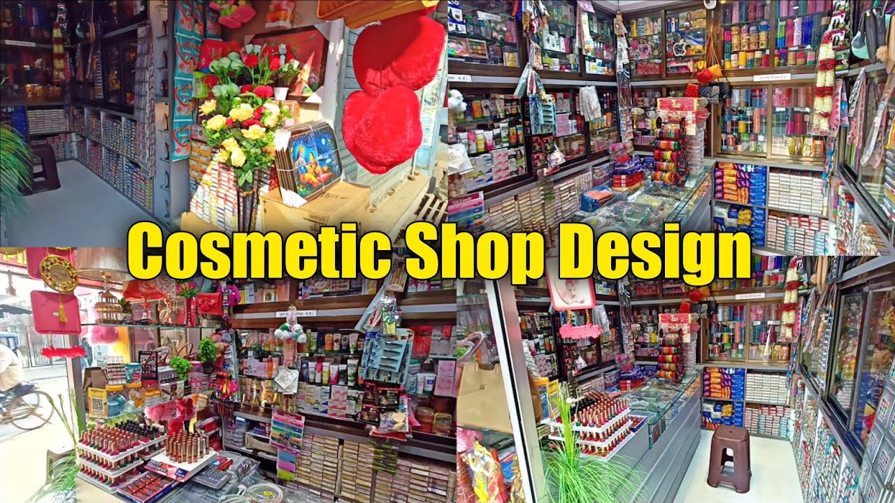 New Cosmetic Shop Open in UP Gorakhpur 😍 | Cosmetic shop design | Fancy Store Design