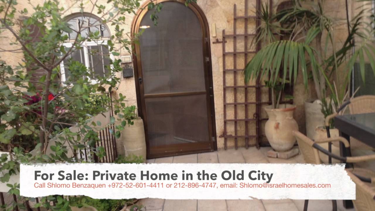 Private Home for Sale: Shonei Halachot, Old City, Jerusalem