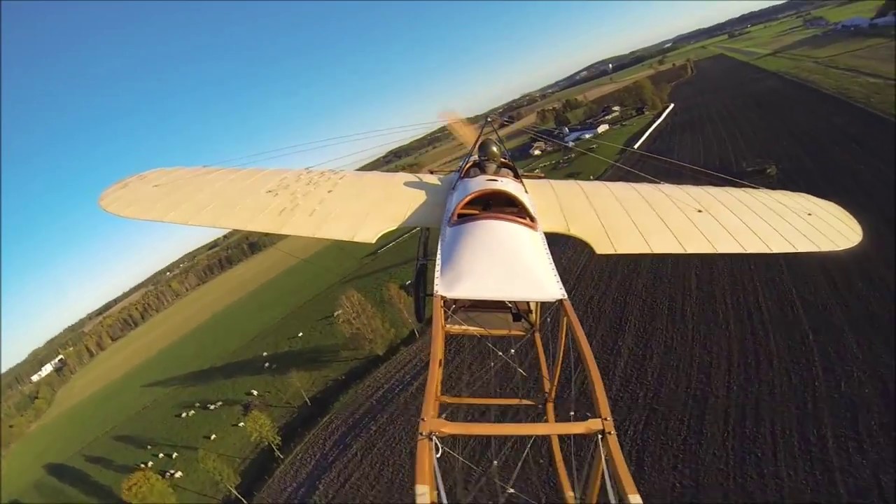 Bleriot XI-2 second flight in Norway