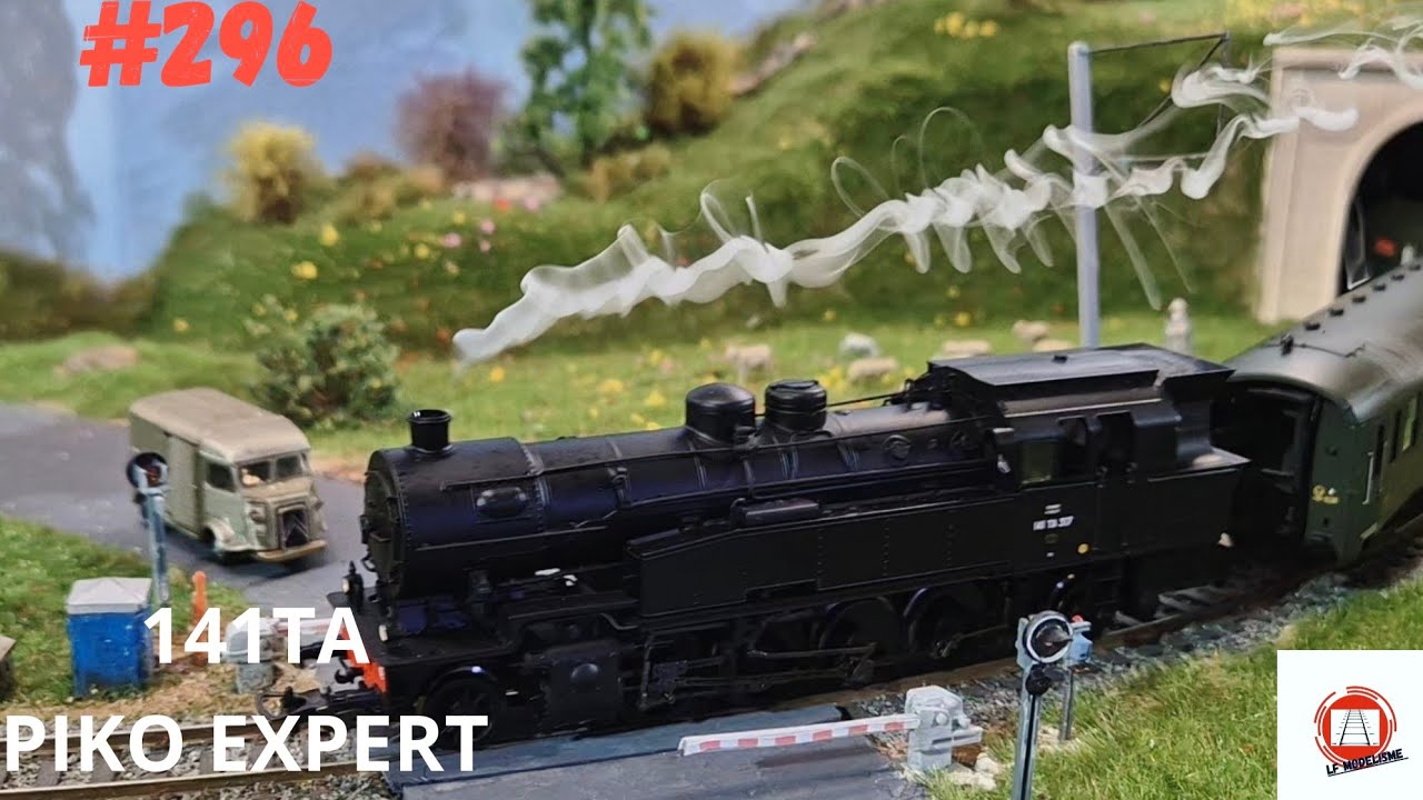 #296 141TA SNCF PIKO 50671 DIGITAL SONORE FUMIGÈNE train miniature modélisme ferroviaire Ho maquette