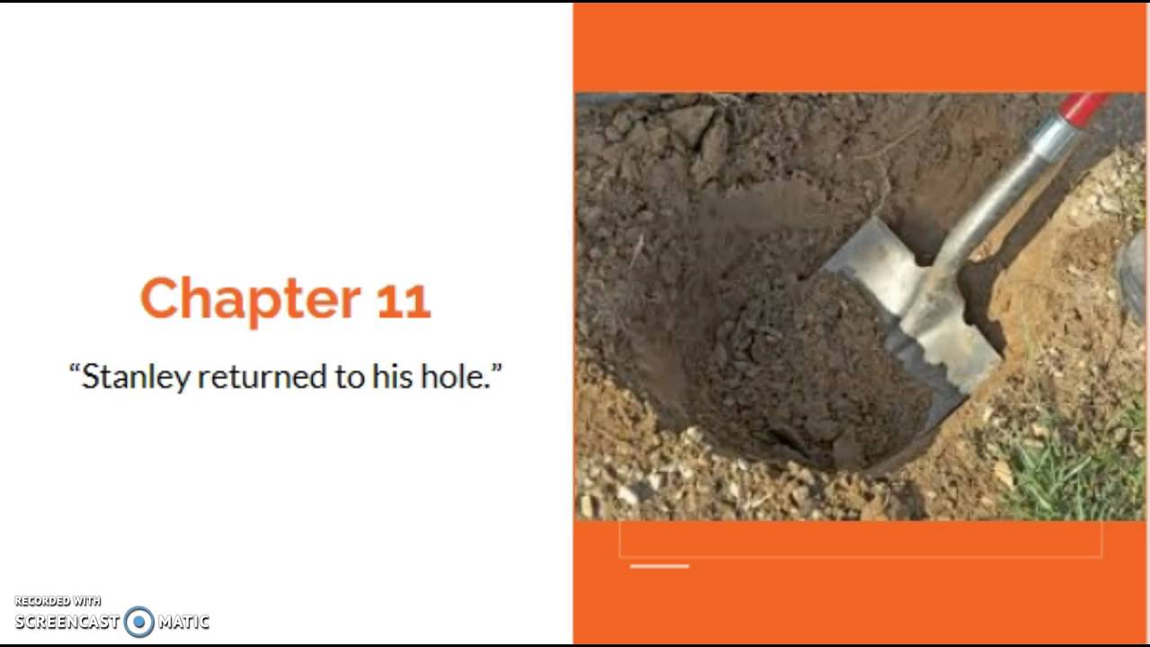 Holes by Louis Sachar CH. 11
