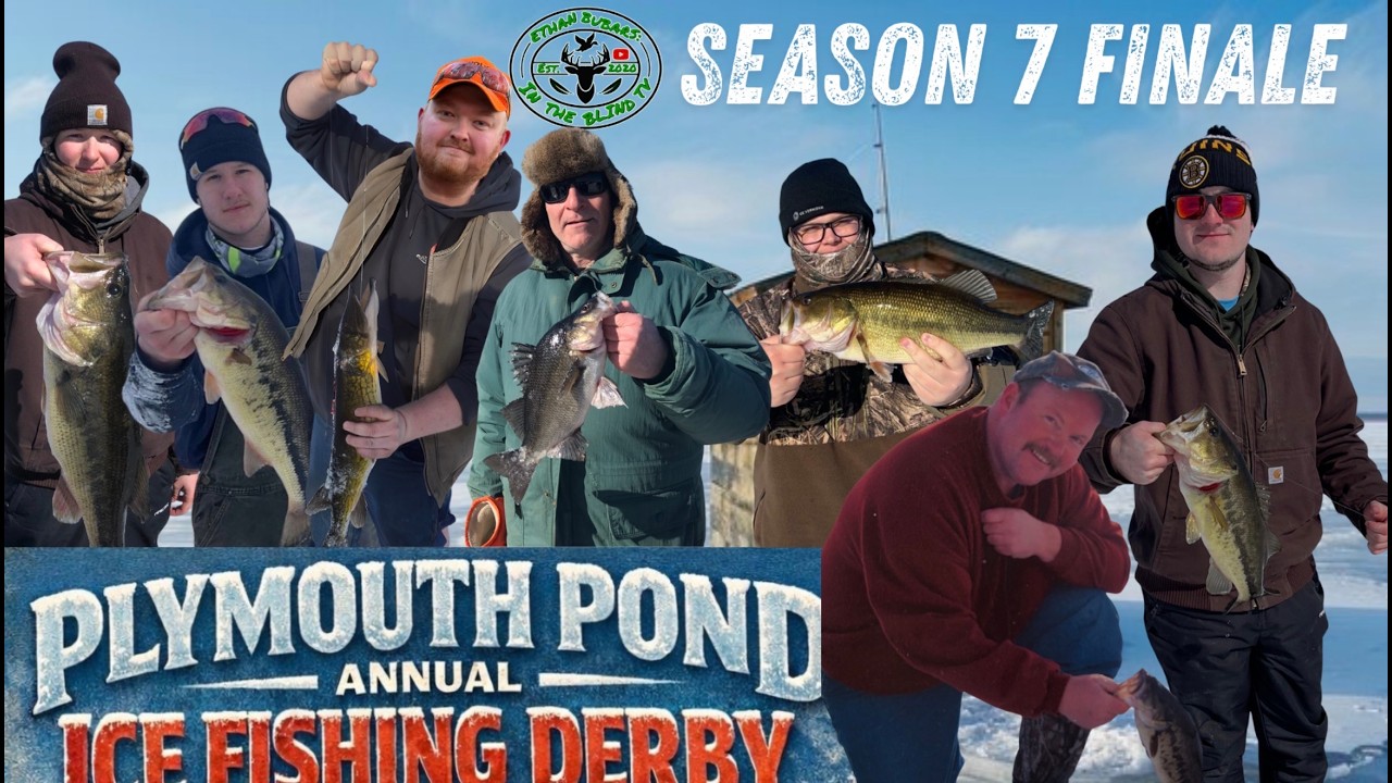 Maine Ice Fishing at the Plymouth Pond Derby | SEASON FINALE