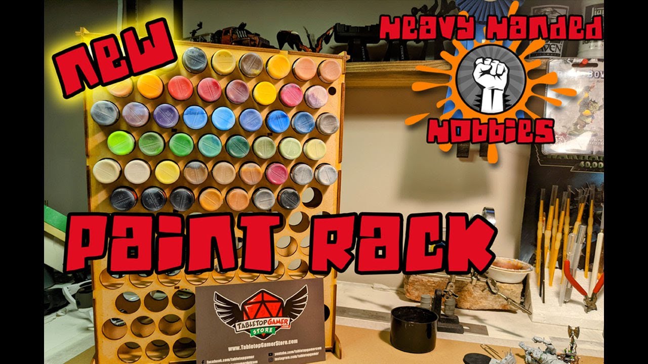 TableTopGamer 102 Bottle Paint Rack