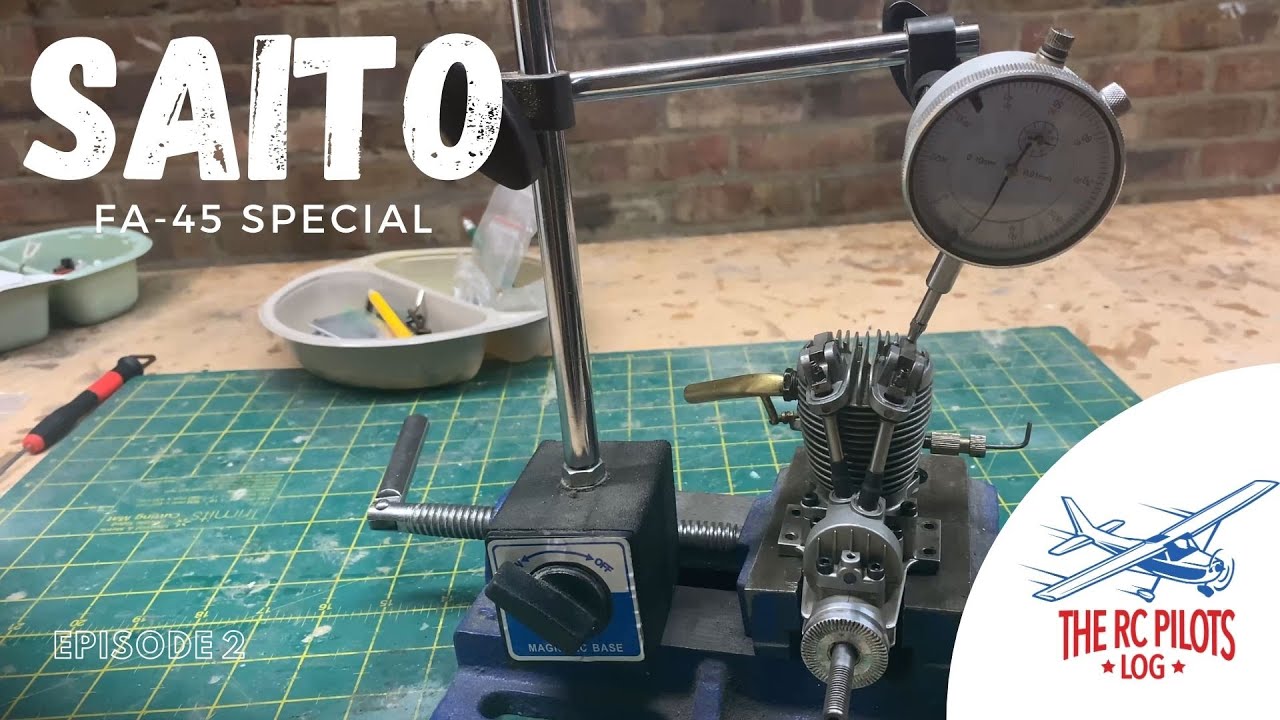 Saito FA-45 Special Rebuild