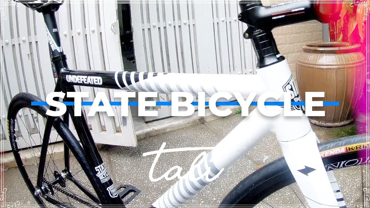 DREAM BUILD FIXED GEAR BIKE - 7005 UNDEFEATED II - 7005 - State Bicycle Co. // TALI Bike
