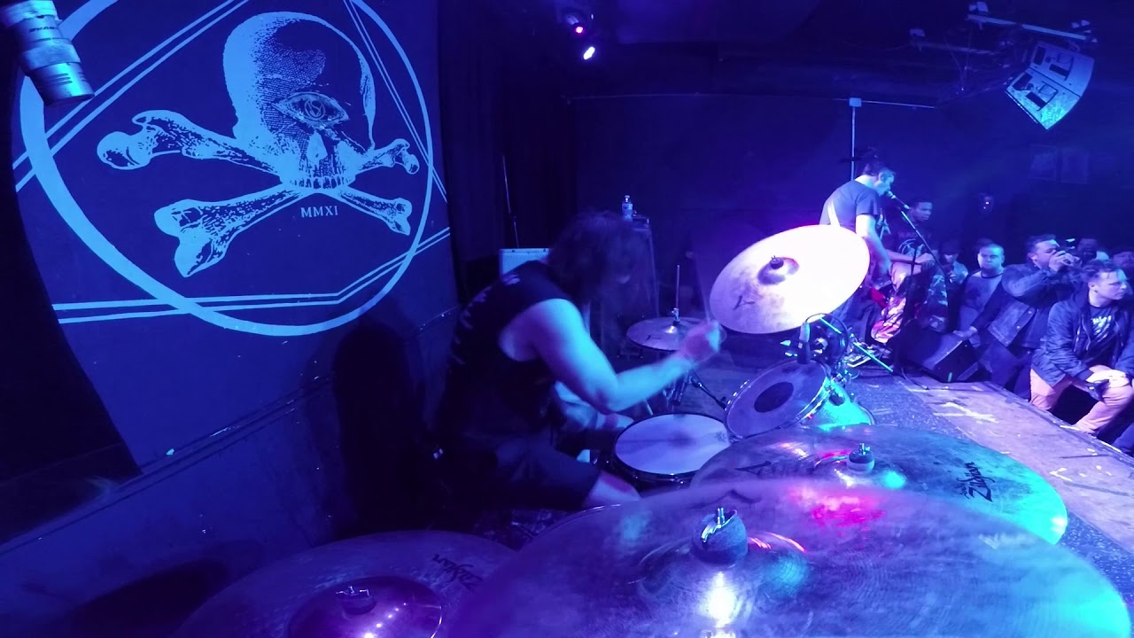 Converge - Eye of the Quarrel Ben Koller drum cam Saint Vitus, Brooklyn