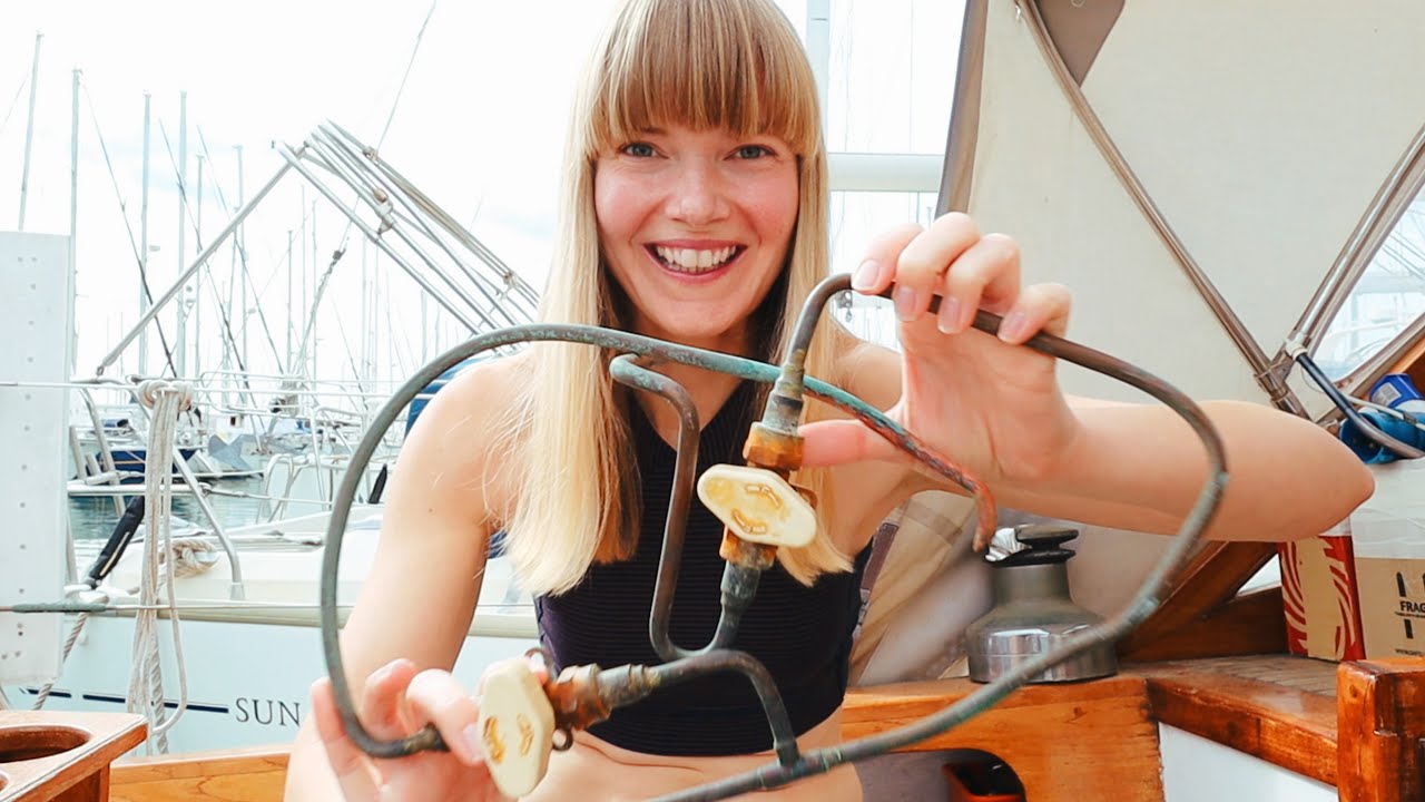 Sailboat REFIT #3 - DIY GAS INSTALLATION | Sailing MAKANI Ep30