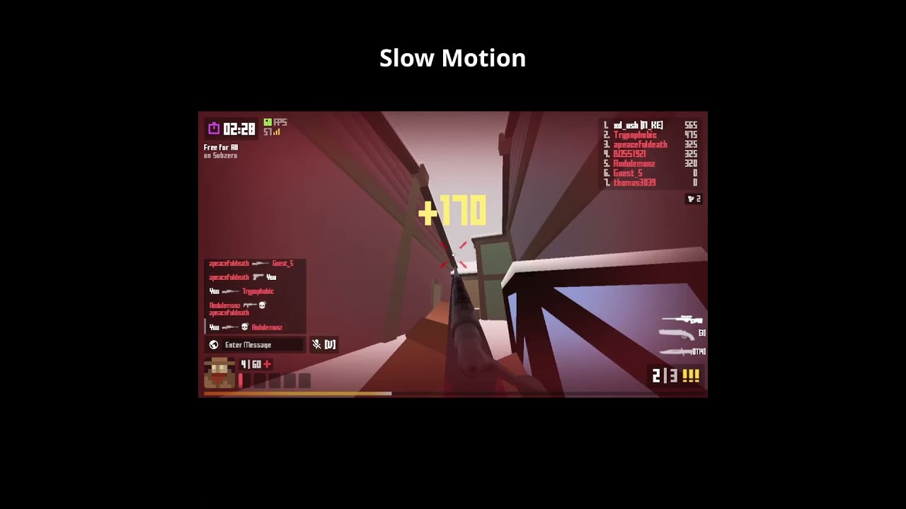 INSANE Krunker Flick! #shorts #Trickshot #Flick #Krunker