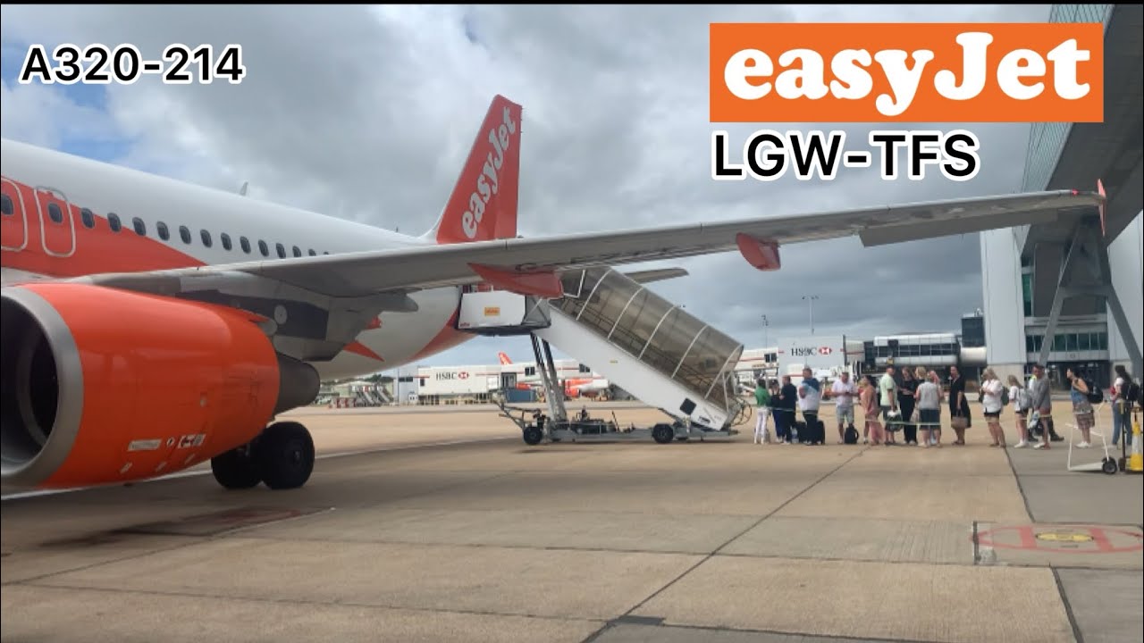 EasyJet A320 | London Gatwick (LGW) to Tenerife (TFS) | Trip Report