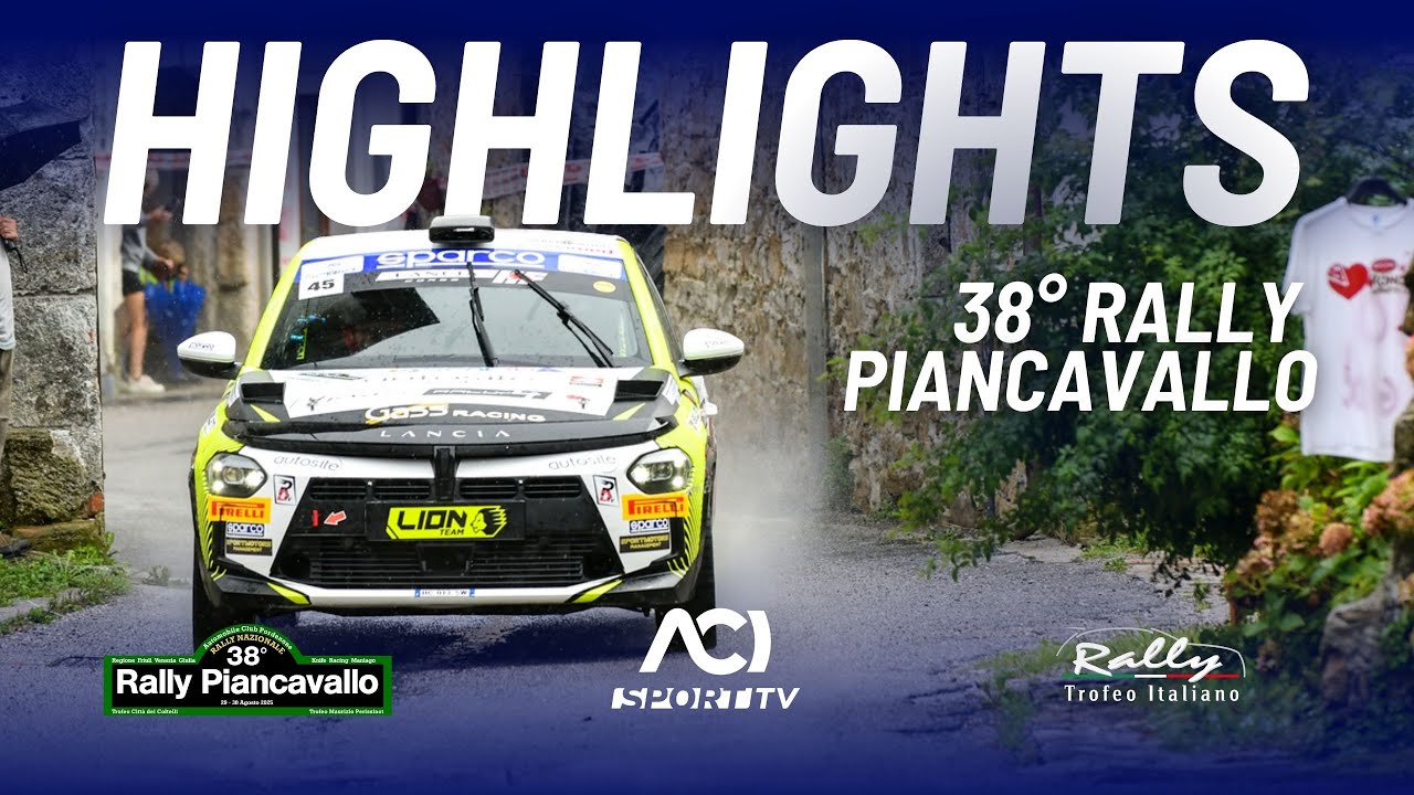 Highlights 38° RALLY PIANCAVALLO - TROFEO ITALIANO RALLY 🔥🇮🇹