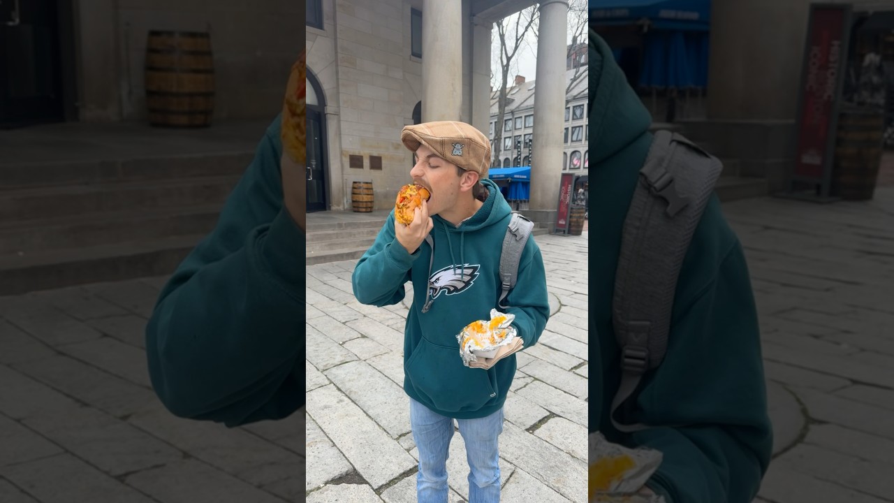 Обзор хот-догов в магазине Doghouse Quincy Market в Бостоне! #Бостон #Бостон #вирусноевидео