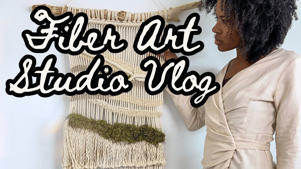 My Life as a Fiber Artist | Art vlog, Ep.1