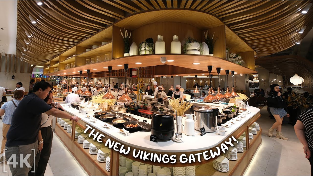 Buffet Tour at the Newest VIKINGS in Gateway Mall 2, Araneta! The Best Branch in Q.C.? | EATS A TRIP