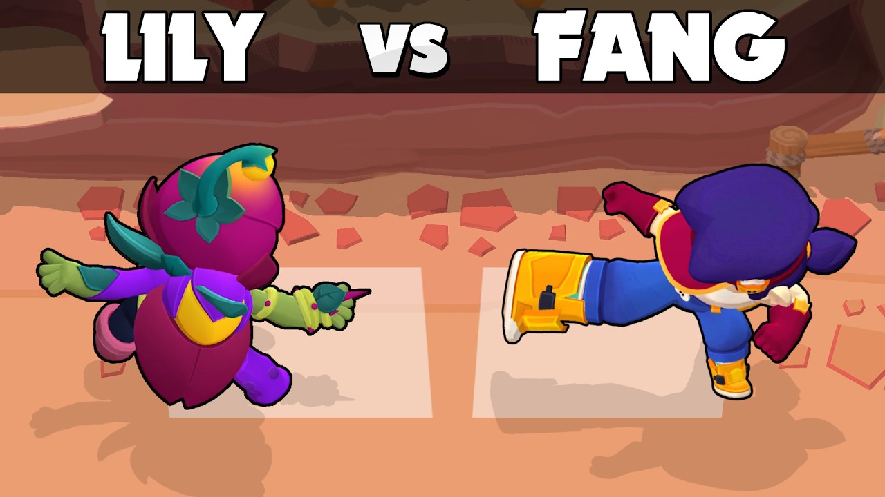 LILY vs FANG ⭐ Brawl Stars