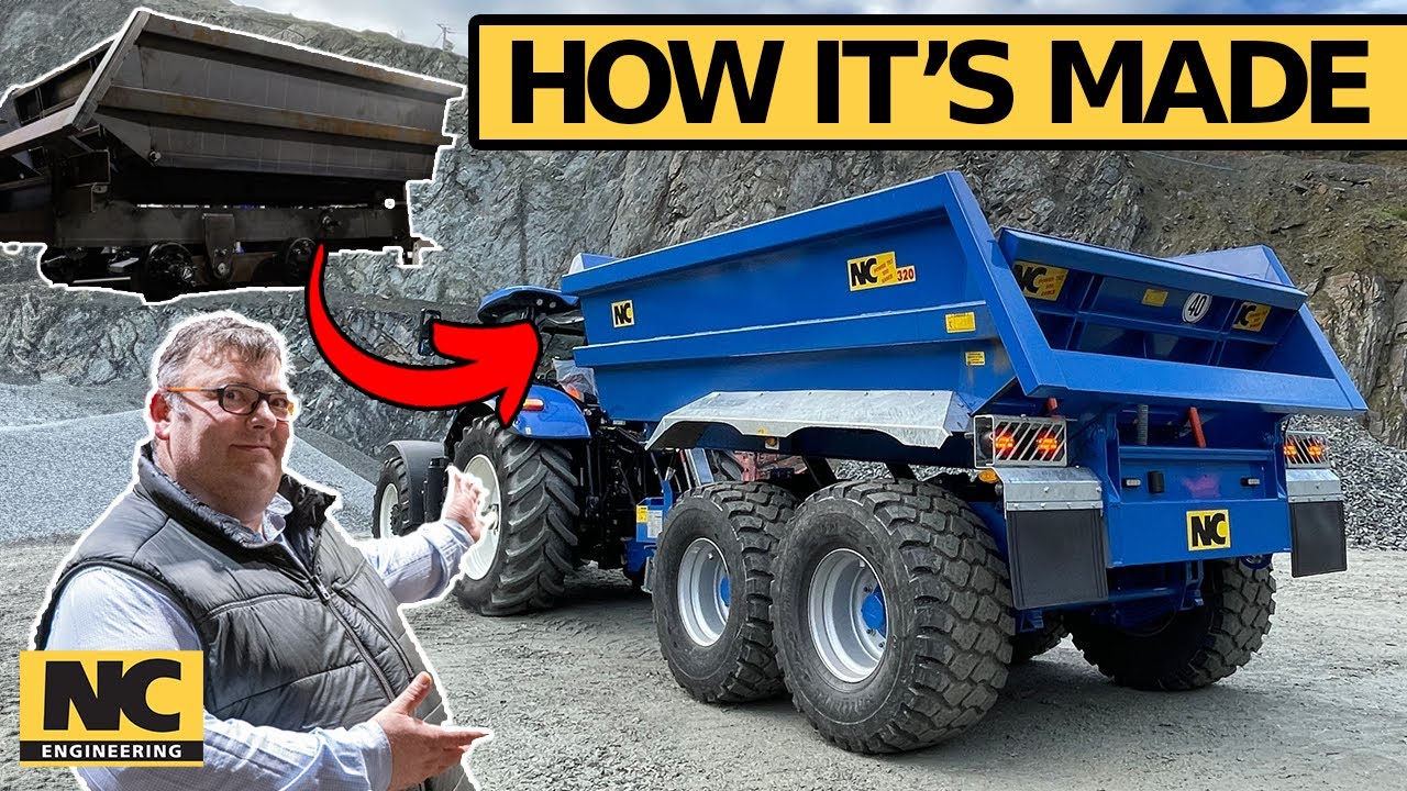 HOW IT’S MADE - 14 DUMP TRAILERS per week!