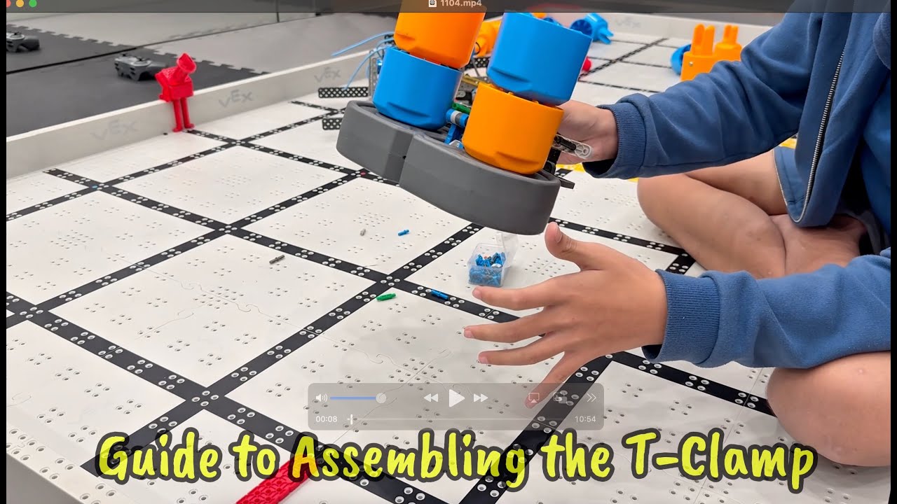 How to Assemble the T-Clamp (Beam Clamp) | VEX Robotics Mix & Match 2025–2026