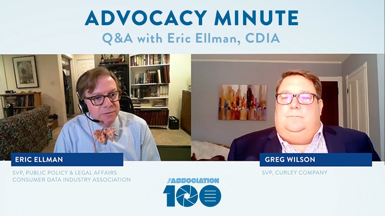 Advocacy Minute Q&A with Eric Ellman, CDIA