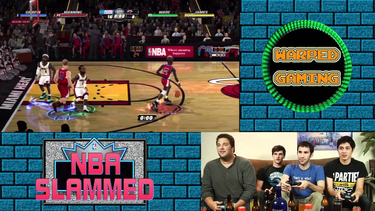 Warped Gaming - NBA Slammed Part 1