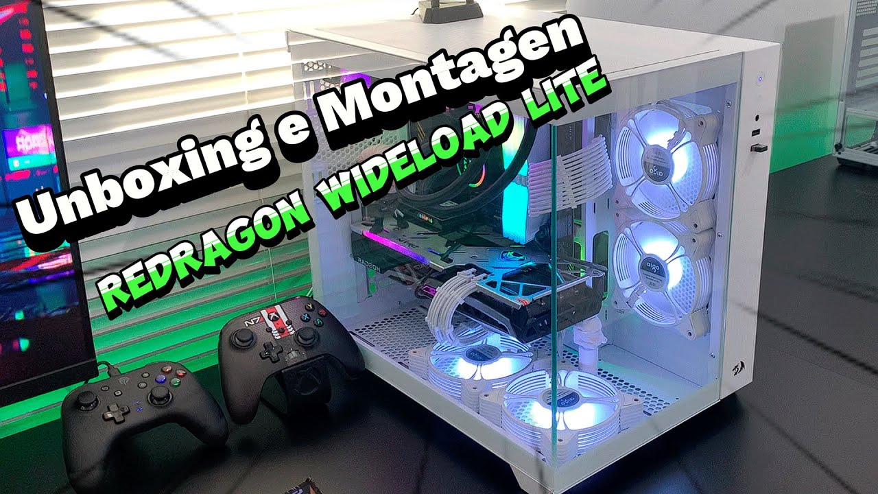 Gabinete Wideload Lite - Unboxing e montagem