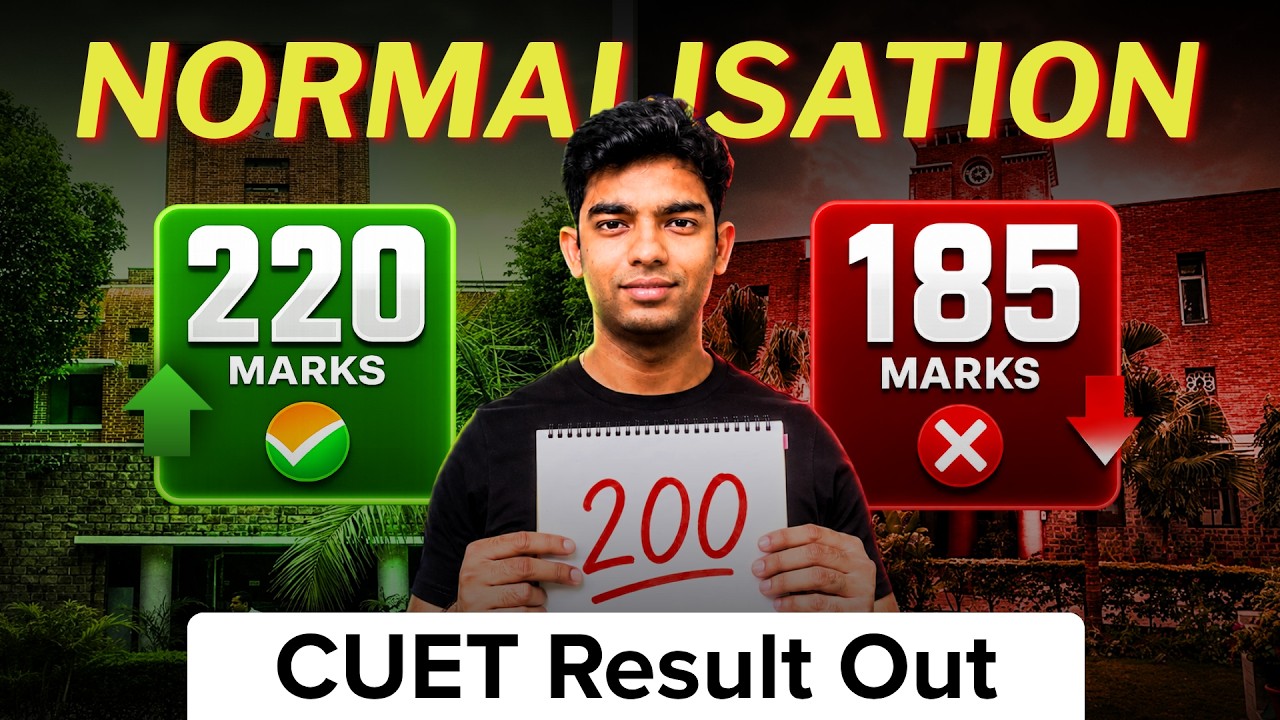 CUET Normalization Explained: How 250/250 Can Become Less! 😱 #cuet2026 #cuetpreparation #nta