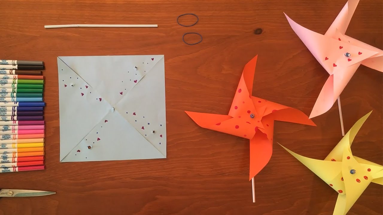 Moulin à vent pour les enfants