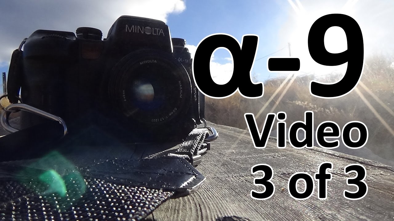 Minolta Alpha (Maxxum, Dynax) 9 Video Manual 3 of 3