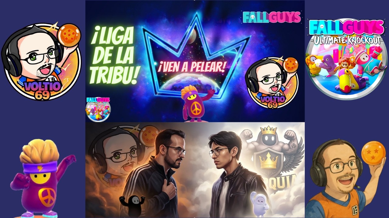 😍FALL GUYS😍NUEVA LIGA PARA VS 17h España #fallguys #privadas #jugandoconsubs #directo #envivo