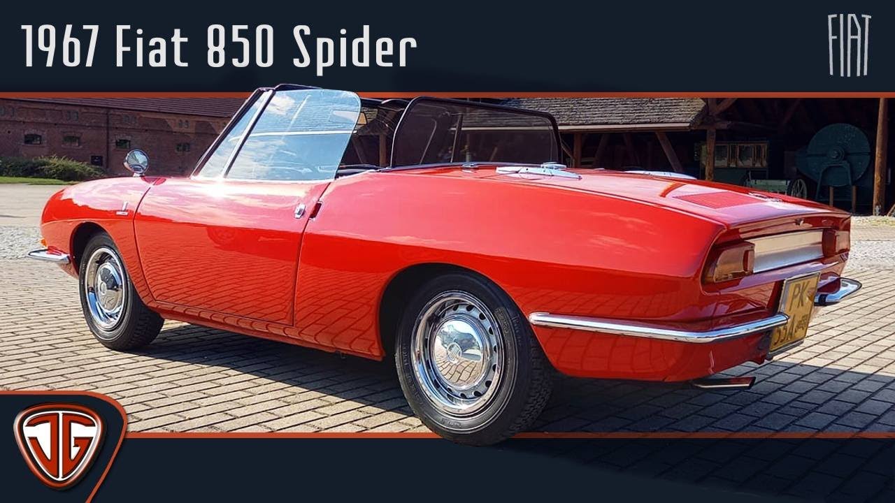 Jan Garbacz: Fiat 850 spider - prosty lecz z gustem