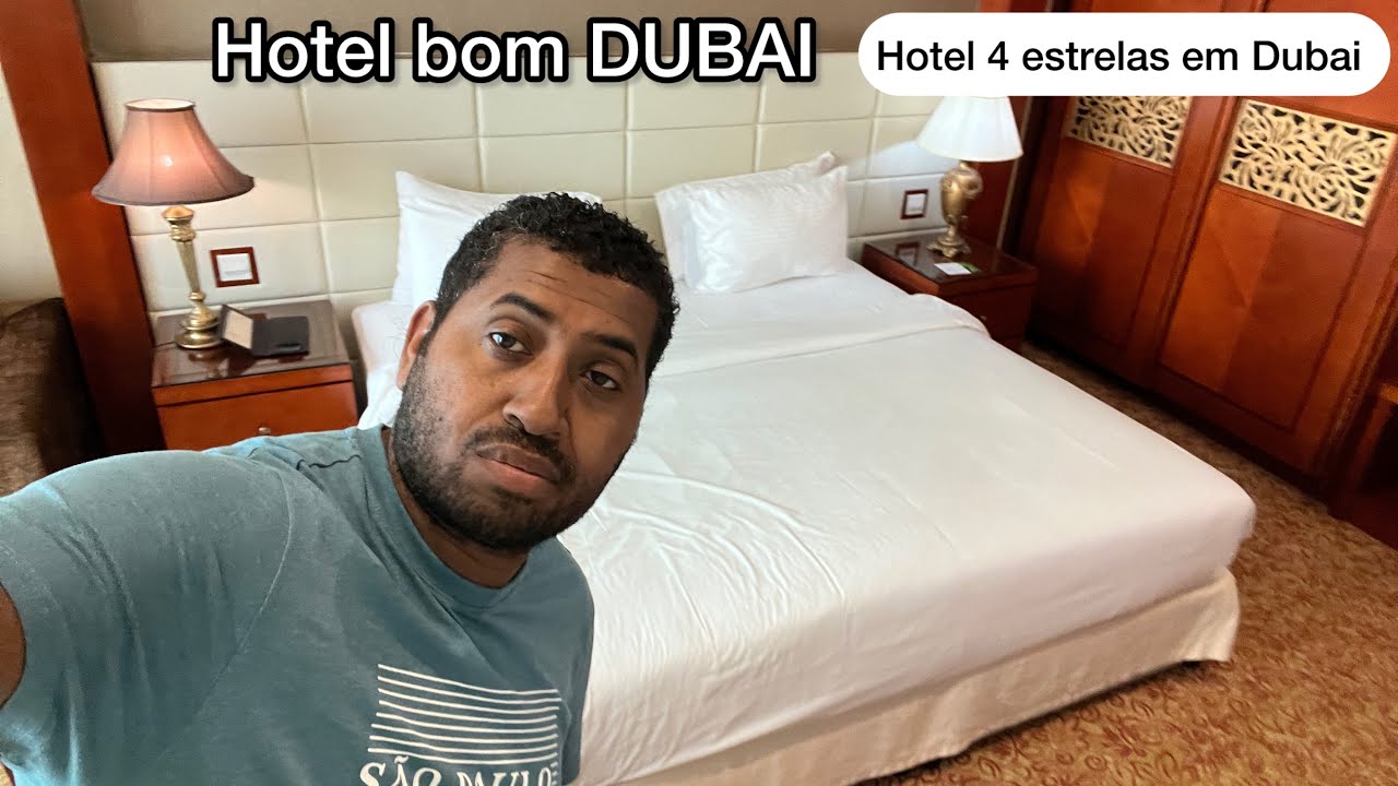 EU ME HOSPEDEI NO HOTEL 4 ESTRELAS EM DUBAI COM PISCINA NA COBERTURA