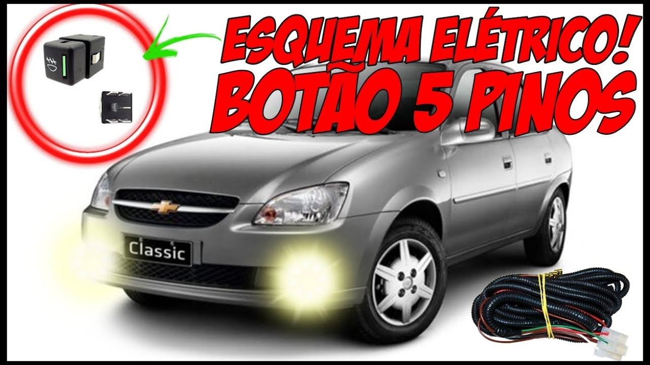 INSTALANDO FAROL DE MILHA CHEVROLET CORSA CLASSIC 2014