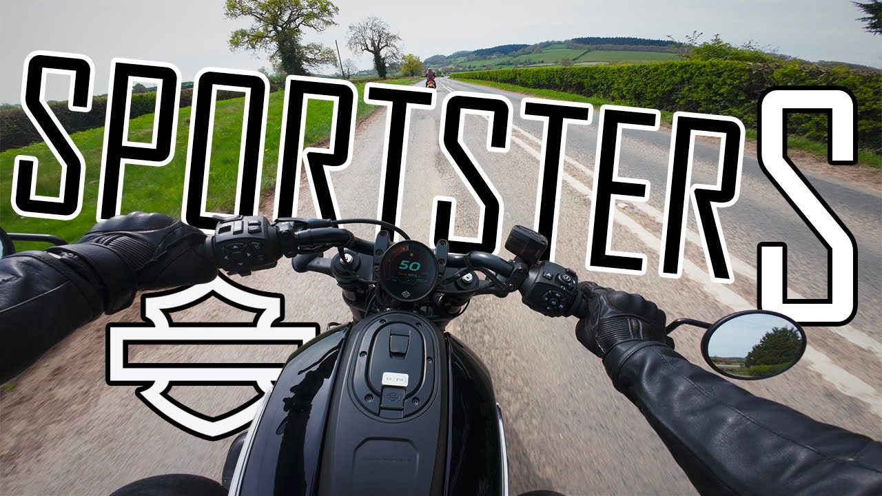 [No Commentary] Harley-Davidson Sportster S - TEST RIDE (H-D Experience Tour UK)