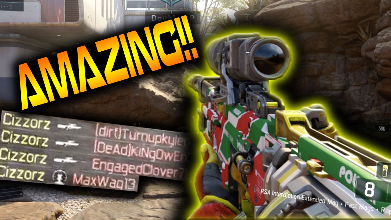 This Sniper is AMAZING!! (Black Ops 3 *NEW* RSA Sniper Rifle)
