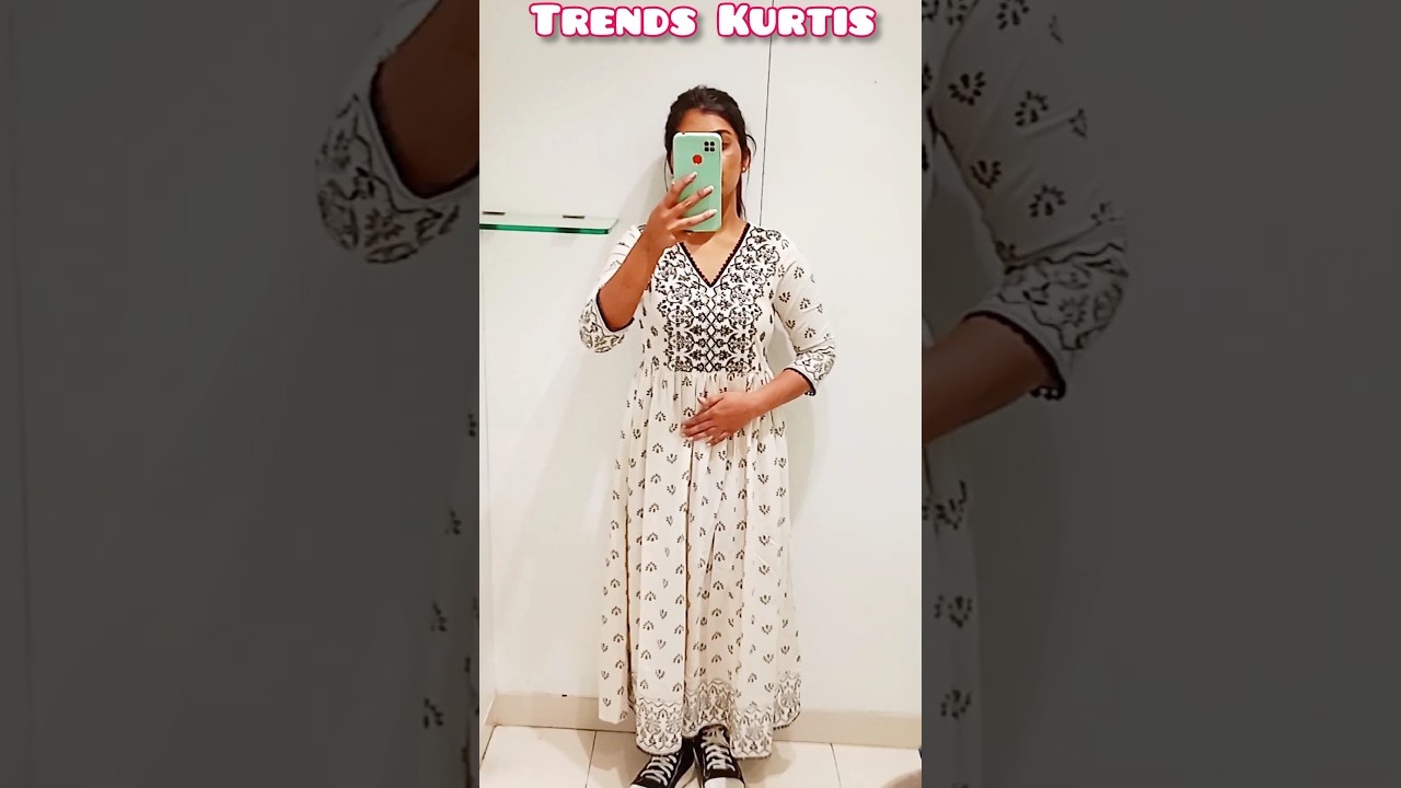 trends kurtis 💕 #shorts #ytshorts #kurti #shopping #realince reliance trends new arrivals