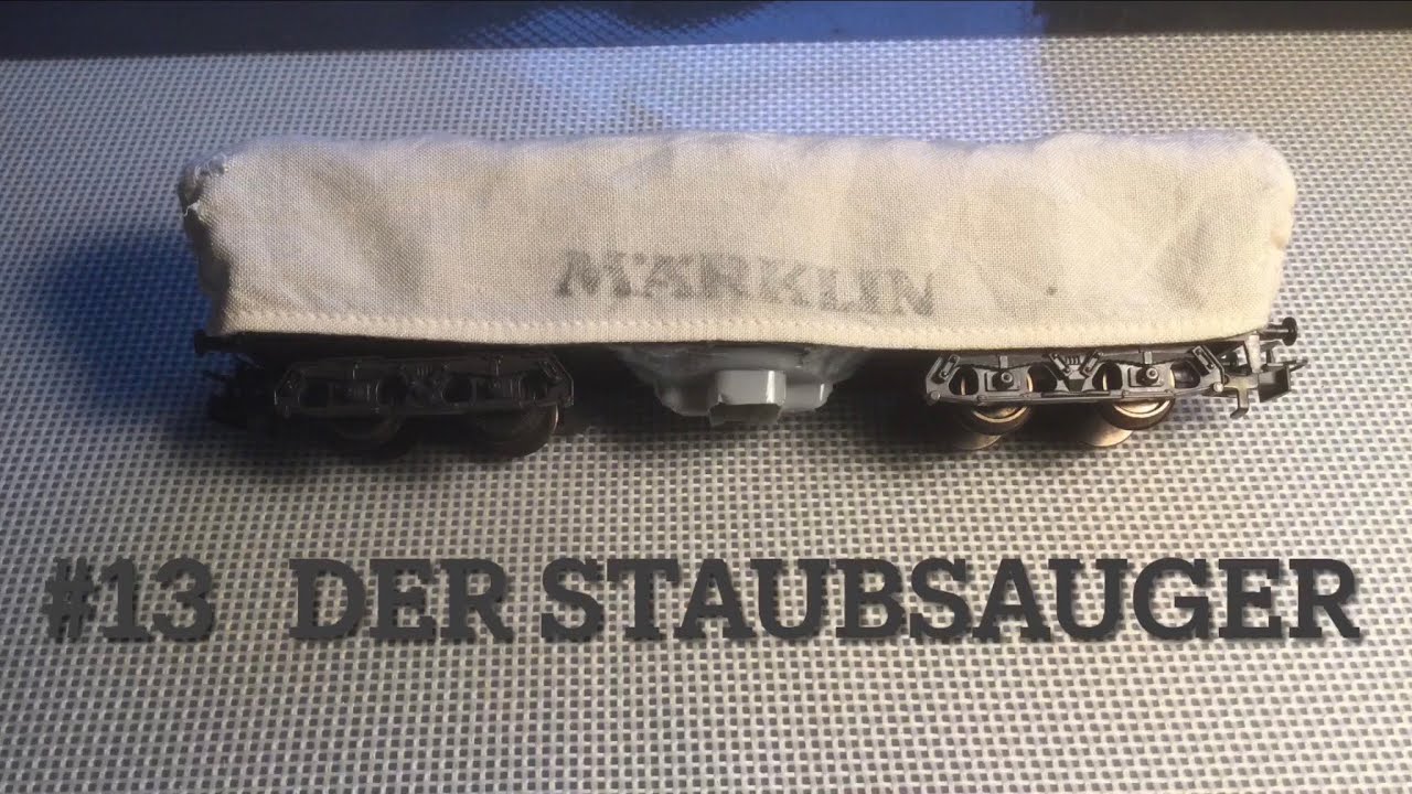 Toller Schienenstaubsauger einfach und günstig selbst gebaut! #13 Der Staubsauger @bimbambahn
