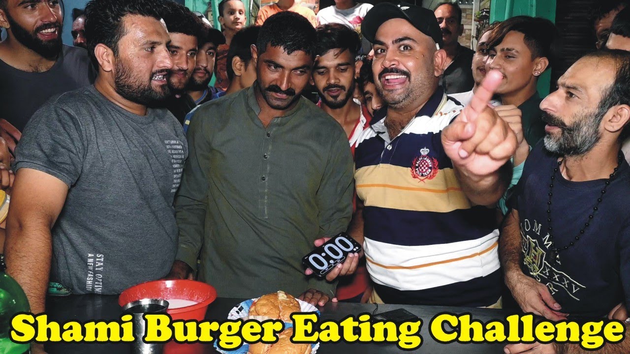 2 Shami Burger Eating Challenge | Food Challenge |