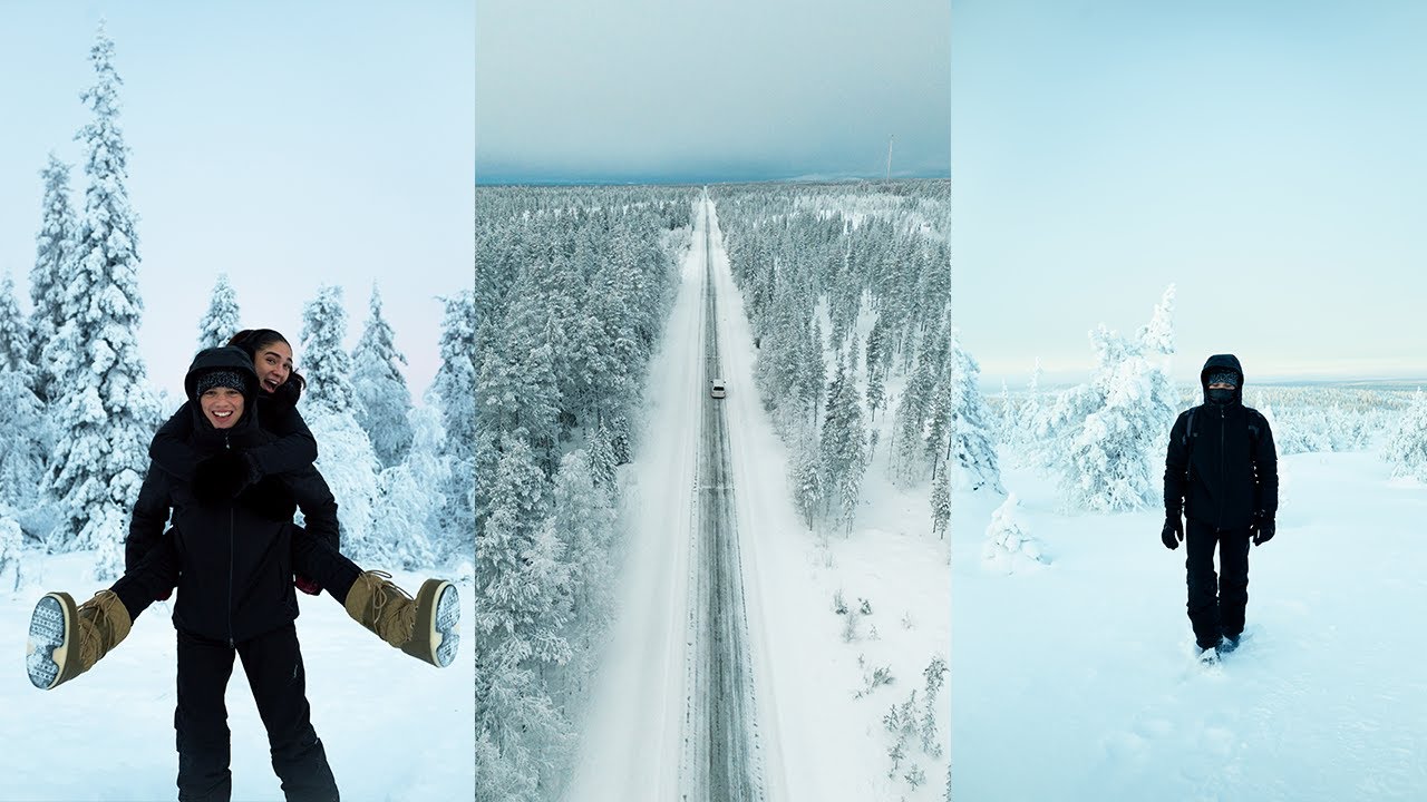 Visitando uno de los PAÍSES MÁS FRÍOS DE EUROPA a -25°, Laponia Finlandesa