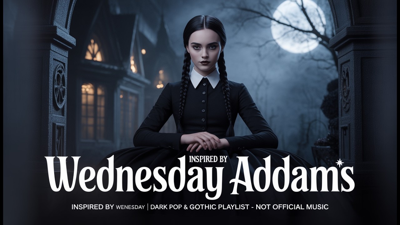 Wandinha Vibes 🕷️ | Dark Pop & Gothic Playlist – Inspired, Not Official