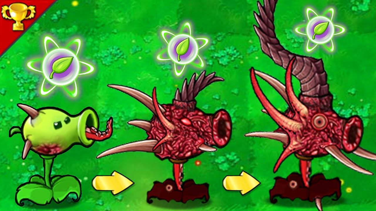 Plant vs Zombies : New of Mutant Pea Use Evolution Plant Food ( pvz horror pak 2022 )