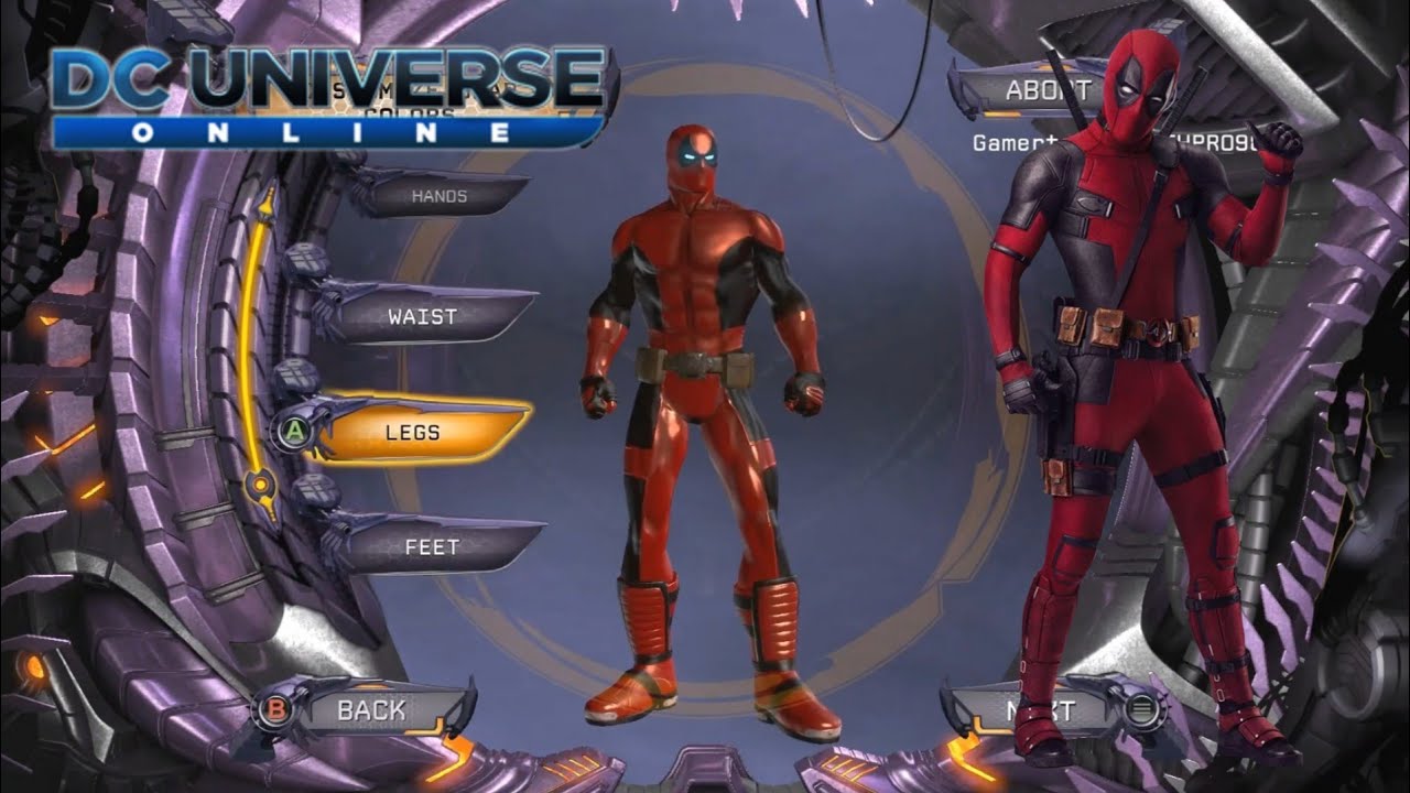 How To Create Deadpool In Dc Universe Online