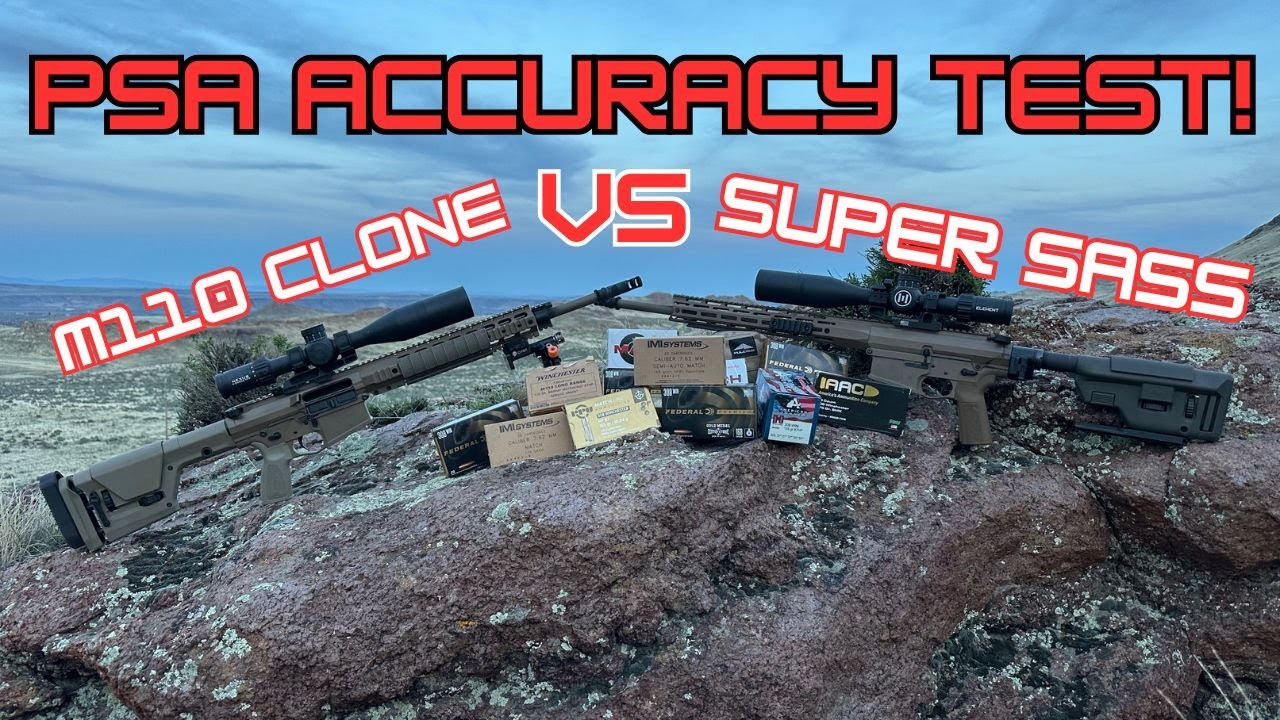 PSA Super Sass vs M110 Clone- Massive Accuracy Test