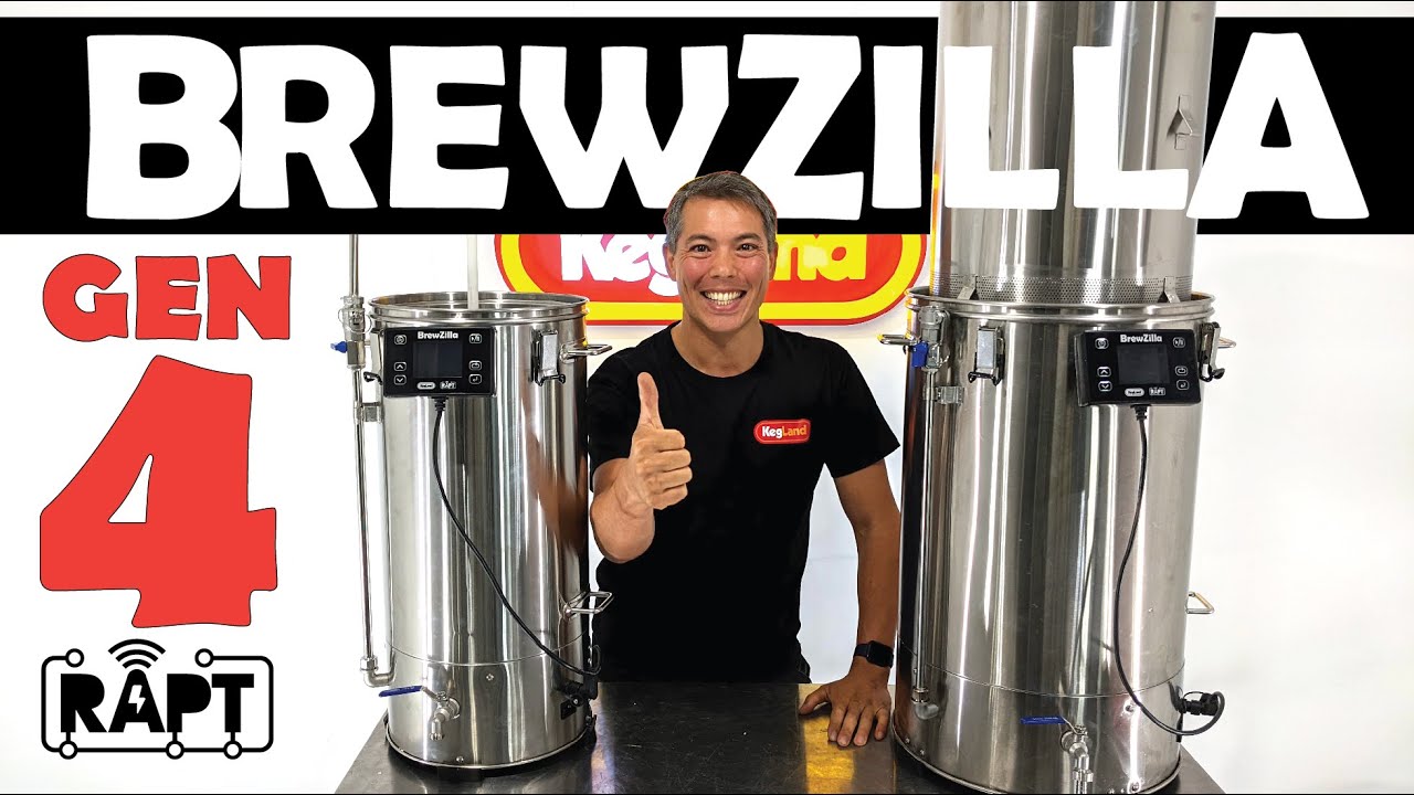 Brewzilla Gen 4 - Single Vessel All Grain Home Brewing System