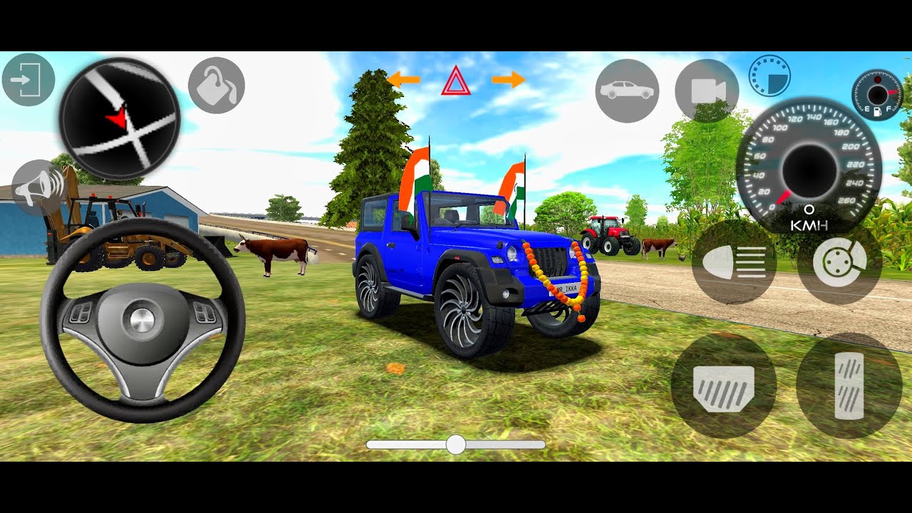 indian Modified THAR Game Live Off-RoadKing Ya Accident Machine?2026#shortsfeed #verticallive