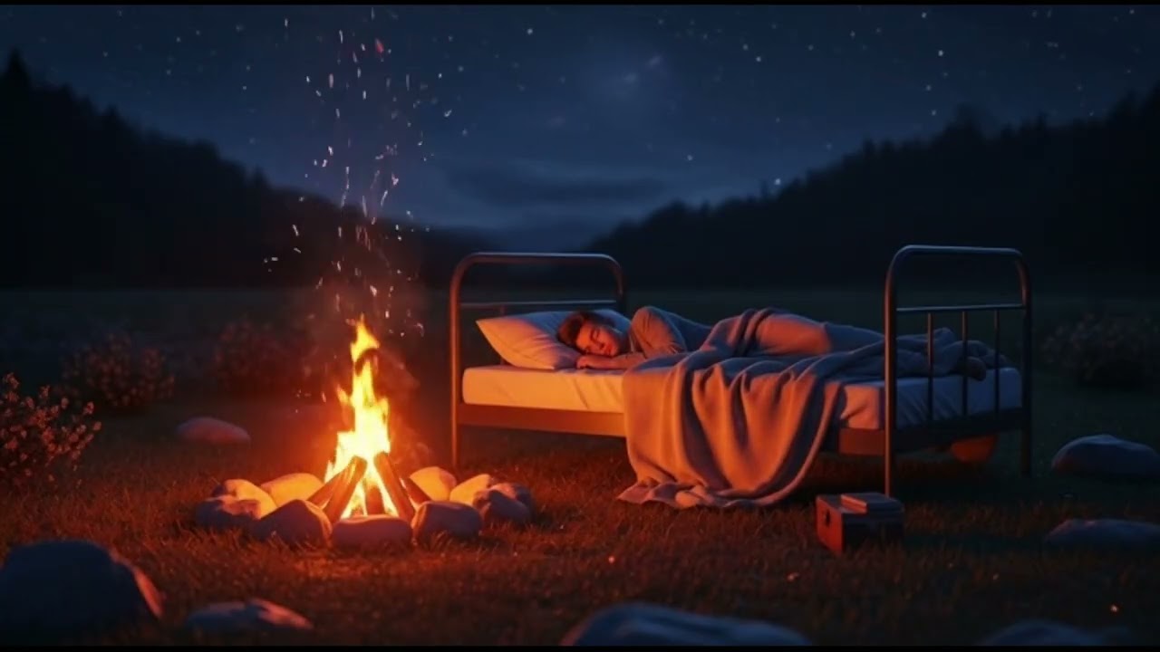 Night Fire Sound 🔥 | Pure Fire Only | Sleep & Relax //fire voice