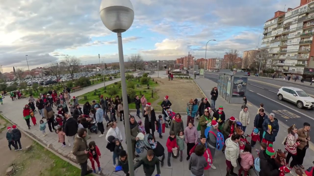 Pasacalles Navideño en mi barrio Campamento 2026