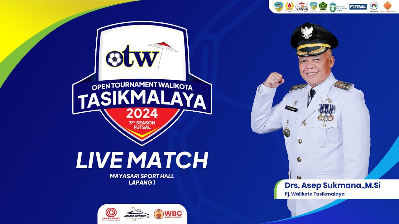 SMKN KADIPATEN VS SMK DAARUL ABROOR -  SMA/MA PUTRA  -  OTW TASIKMALAYA 2024 FUTSAL  -  LIVE