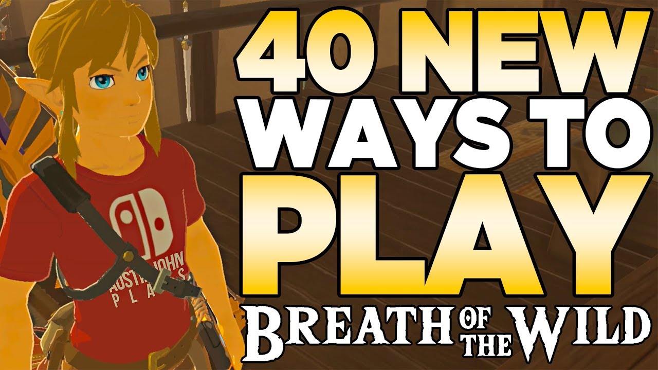40 NEW Ways to Play The Legend of Zelda: Breath of the Wild | Austin John Plays