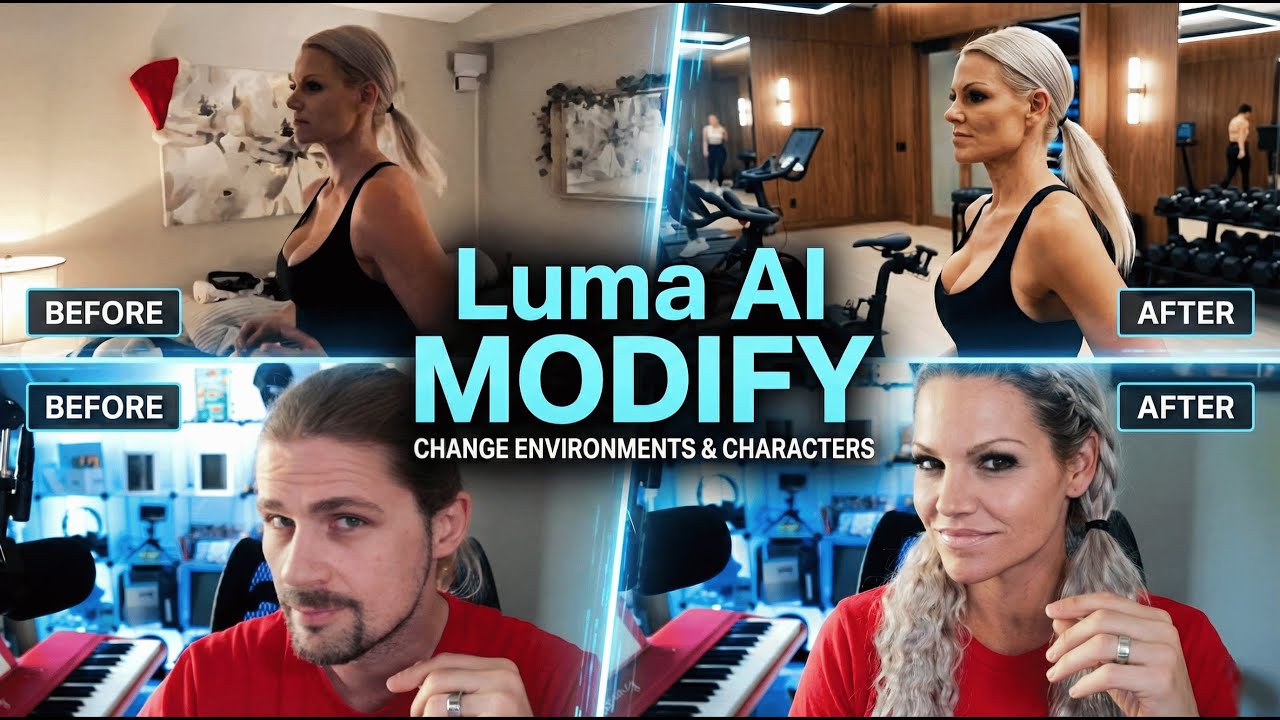 ✅ Directing Video with AI | Luma Modify