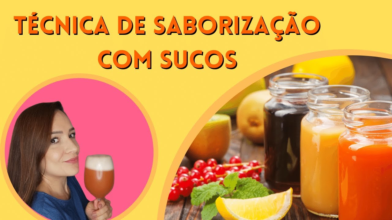 Técnica de saborização da Kombucha com sucos