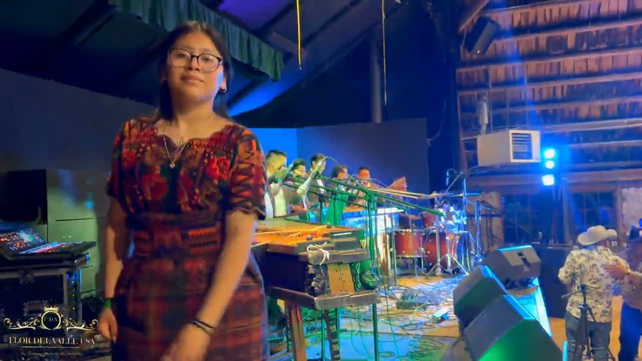 Marimba Flo Del Valle En Vivo (Festejando La Feria De Soloma En Belfear washinton