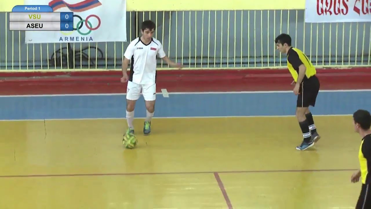 Armenian Futsal championship VSU vs ASUE (06.03.2016)